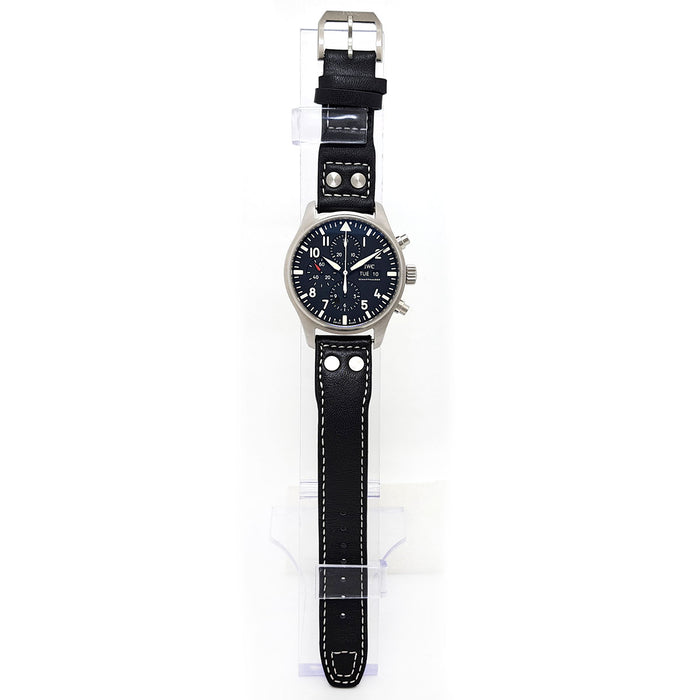 IWC 
Pilot's Watch Chronograph 
With Box and Papers