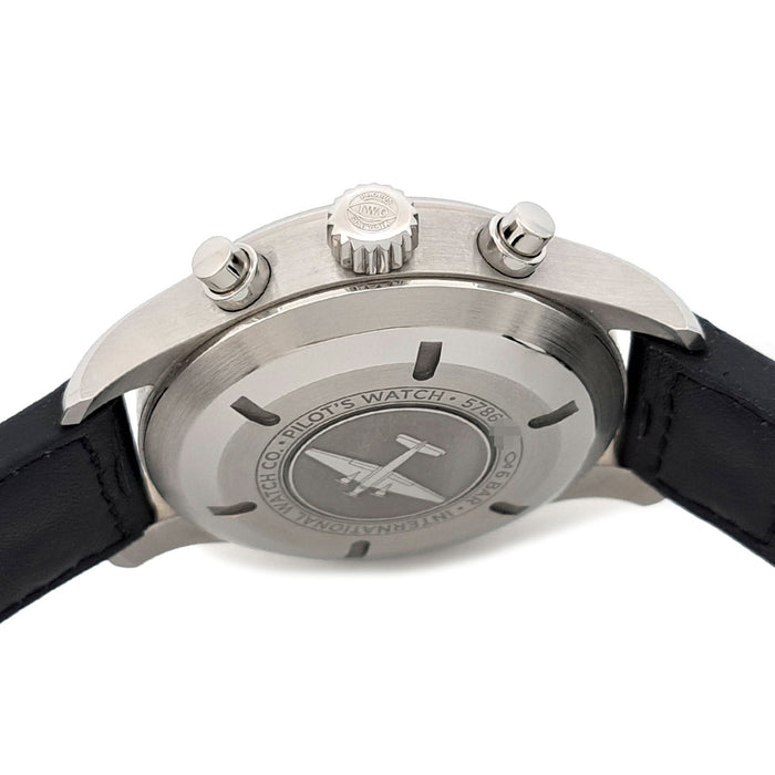 IWC 
Pilot's Watch Chronograph 
With Box and Papers