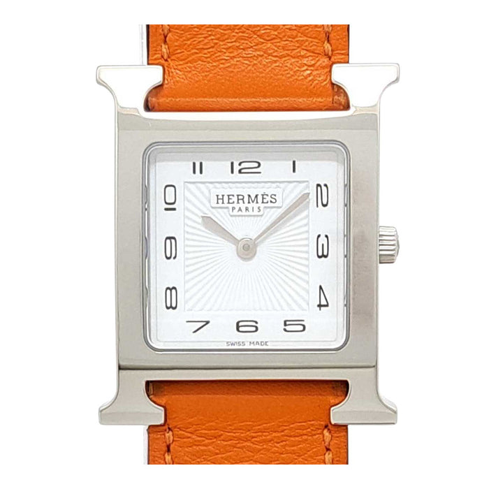 HERMES 
Hウォッチ ドゥブルトゥール 
箱ギャラ付
