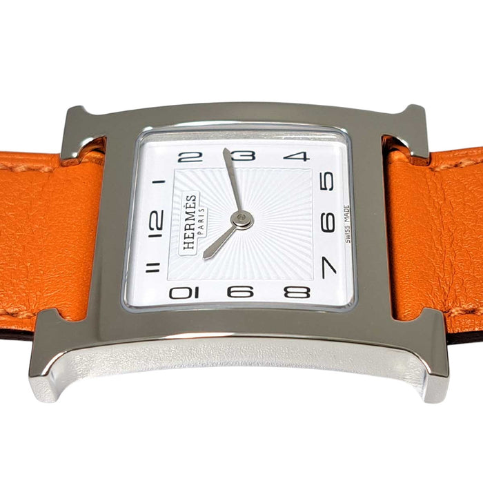 HERMES 
Hウォッチ ドゥブルトゥール 
箱ギャラ付