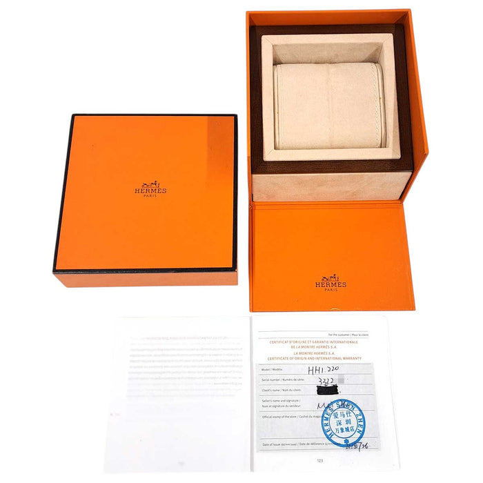 HERMES 
Hウォッチ 
箱ギャラ付