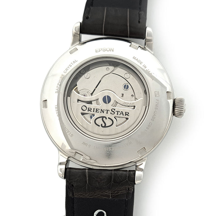 ORIENT 
メカニカルムーンフェイズ 
ギャラ付