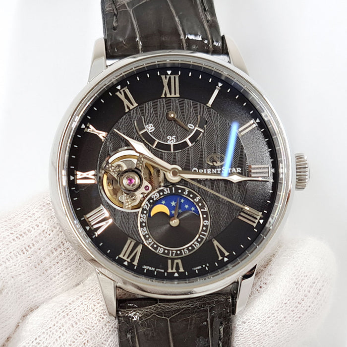 ORIENT 
メカニカルムーンフェイズ 
ギャラ付