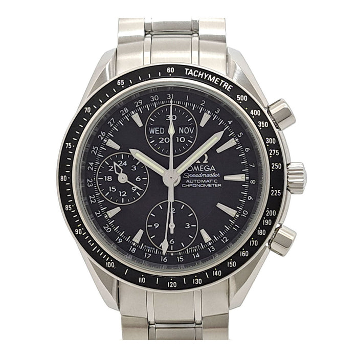 OMEGA 
Speedmaster Day-Date 
Includes box and papers
