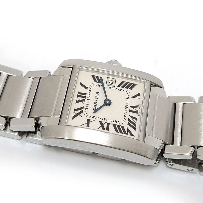 CARTIER 
タンク フランセーズ MM 
箱付