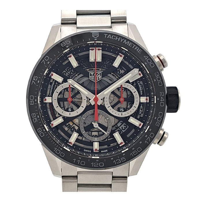 TAG HEUER 
カレラ キャリバーホイヤー02 
箱ギャラ付