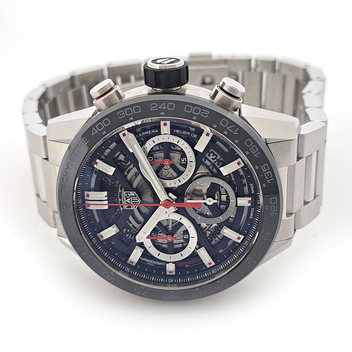 TAG HEUER 
カレラ キャリバーホイヤー02 
箱ギャラ付