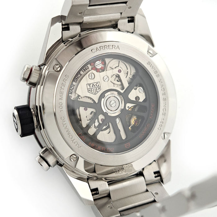 TAG HEUER 
カレラ キャリバーホイヤー02 
箱ギャラ付