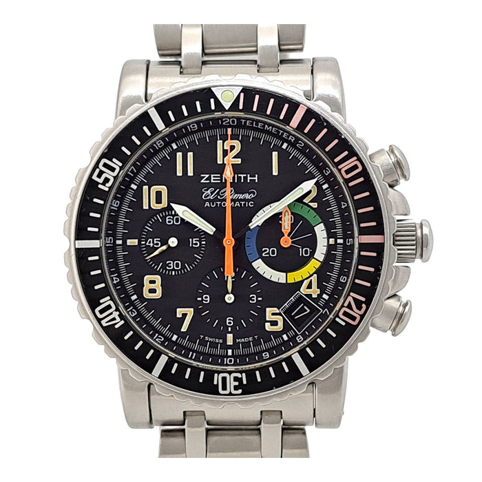 ZENITH 
レインボーフライバック エルプリメロ 
箱ギャラ付