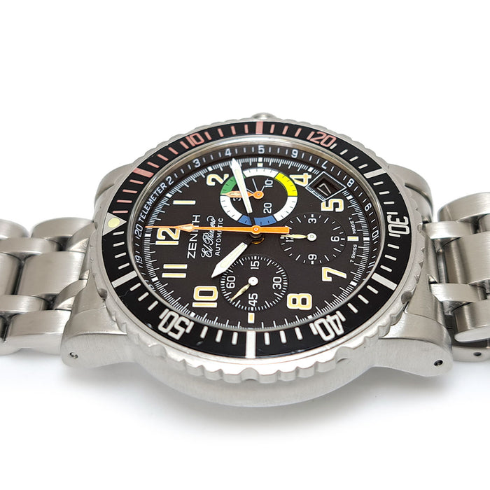 ZENITH 
レインボーフライバック エルプリメロ 
箱ギャラ付