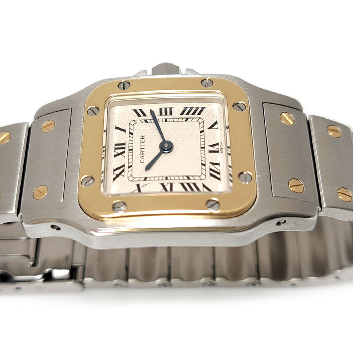 CARTIER 
サントスガルベSM 
箱付