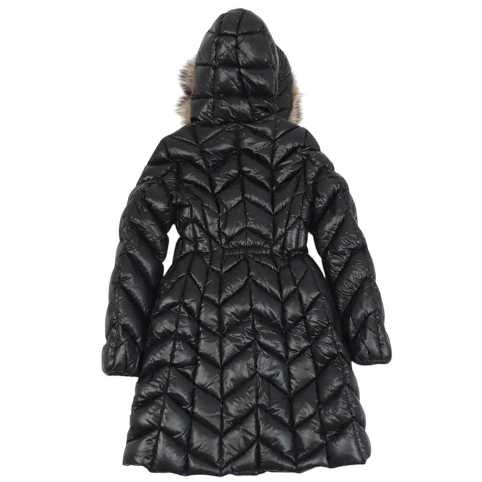 MONCLER 
ロゴ ワッペン ダブルジップ ファー フード ナイロン 
BELLETTE ダウンコート