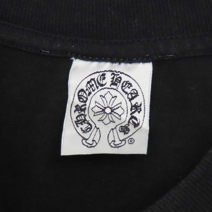 CHROME HEARTS 
HONOLULU ホースシュー スクロールラベル コットン ヴィンテージ 
ホノルル限定 CH シャイン Tシャツ