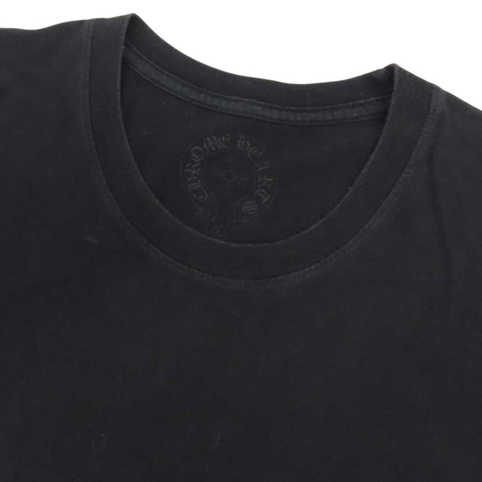 CHROME HEARTS 
CH コットン クルーネック 
ホースシュー プリント Tシャツ
