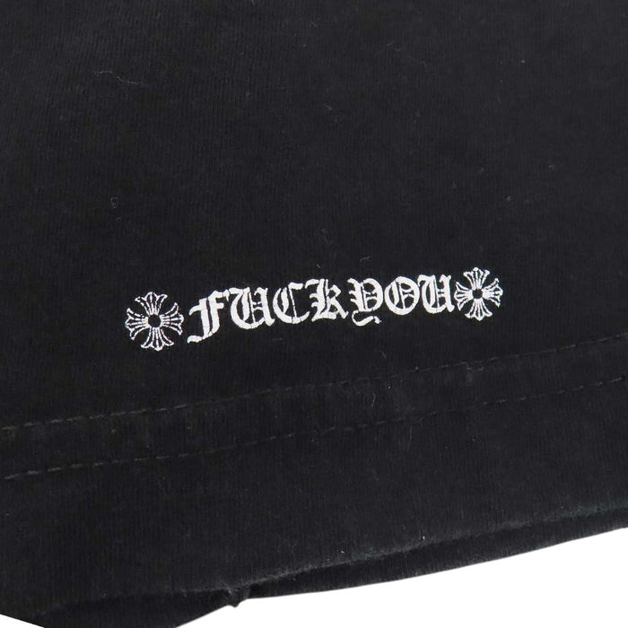 CHROME HEARTS 
CH コットン クルーネック 
ホースシュー プリント Tシャツ