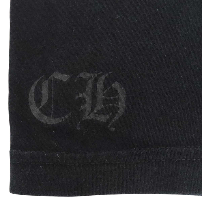 CHROME HEARTS 
CH コットン クルーネック 
ホースシュー プリント Tシャツ