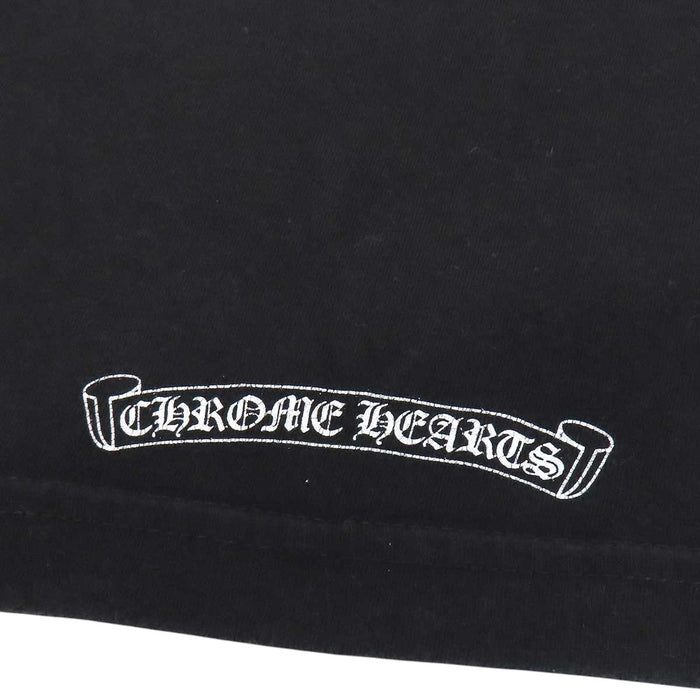 CHROME HEARTS 
CH コットン クルーネック 
ホースシュー プリント Tシャツ
