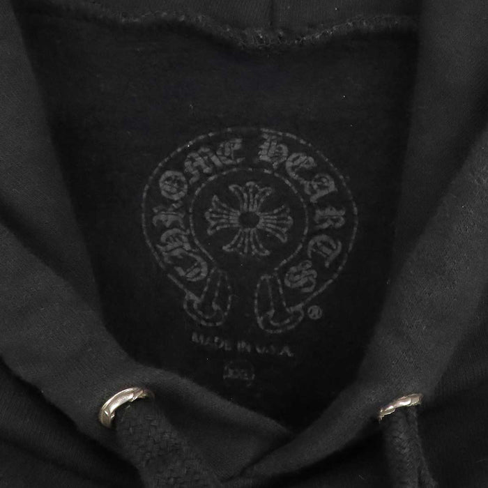 CHROME HEARTS 
SWTSHRT HD フード CH USA 
アーチロゴ Tバー フーディ