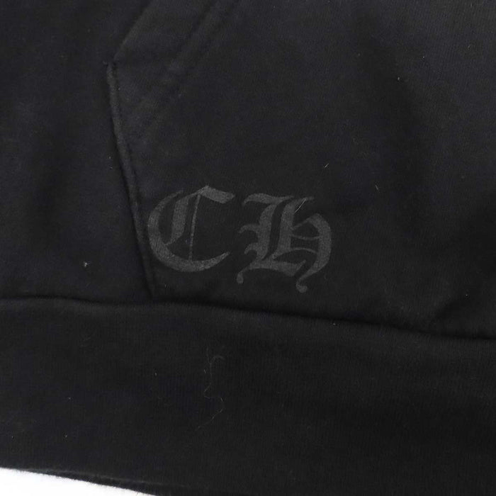 CHROME HEARTS 
SWTSHRT HD フード CH USA 
アーチロゴ Tバー フーディ