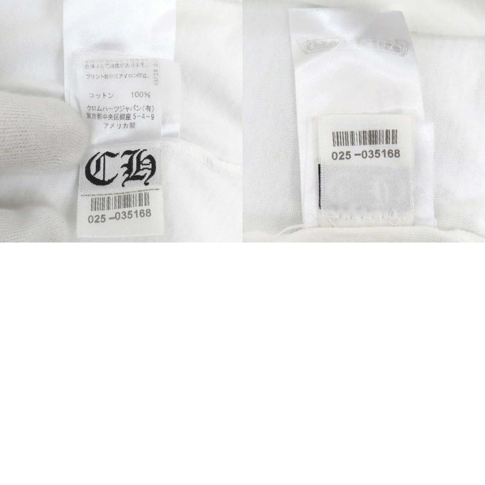 CHROME HEARTS 
Back Arch Logo USA スクロールラベル CH クルーネック 
アーチロゴ USA Tシャツ
