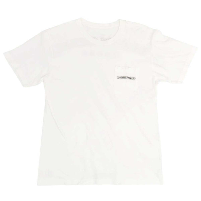 CHROME HEARTS 
Back Arch Logo USA スクロールラベル CH クルーネック 
アーチロゴ USA Tシャツ