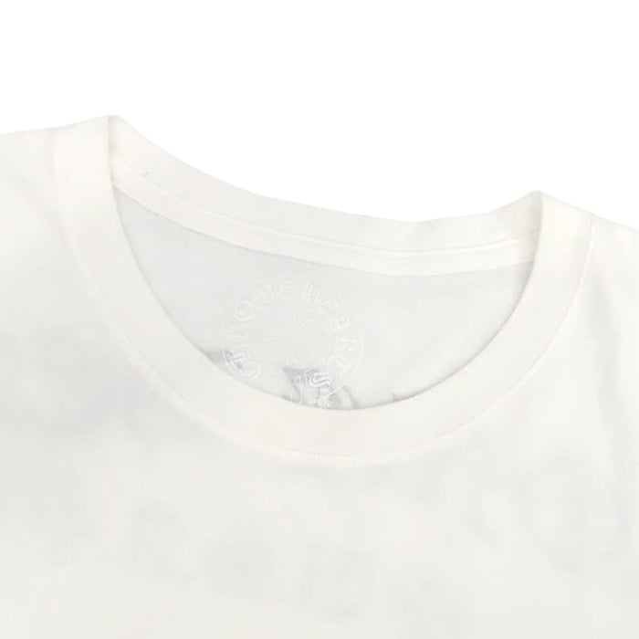 CHROME HEARTS 
Back Arch Logo USA スクロールラベル CH クルーネック 
アーチロゴ USA Tシャツ