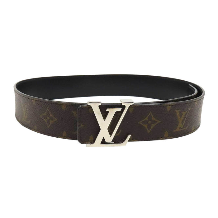 LOUIS VUITTON 
LV ロゴ シルバーカラーメタル 
LV イニシャル 40MM モノグラム ベルト