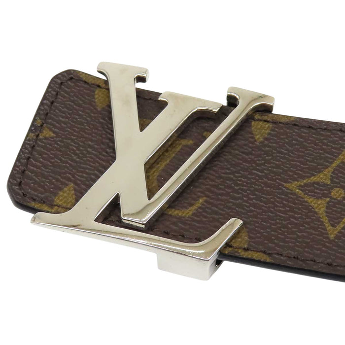 LOUIS VUITTON 
LV ロゴ シルバーカラーメタル 
LV イニシャル 40MM モノグラム ベルト
