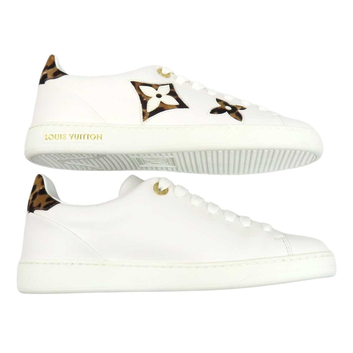 LOUIS VUITTON 
LV ロゴ ハラコ レースアップ 
フロントローライン スニーカー
