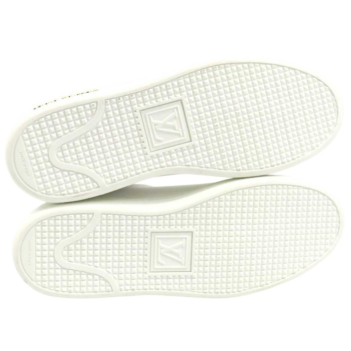 LOUIS VUITTON 
LV ロゴ ハラコ レースアップ 
フロントローライン スニーカー