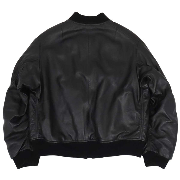 PRADA 
トライアングルロゴ 
ナッパレザー ボンバージャケット