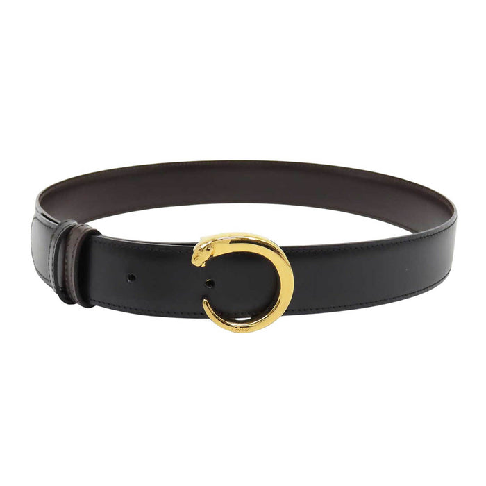CARTIER 
リバーシブル レザー ゴールドカラー金具 
パンテール ドゥ カルティエ ベルト