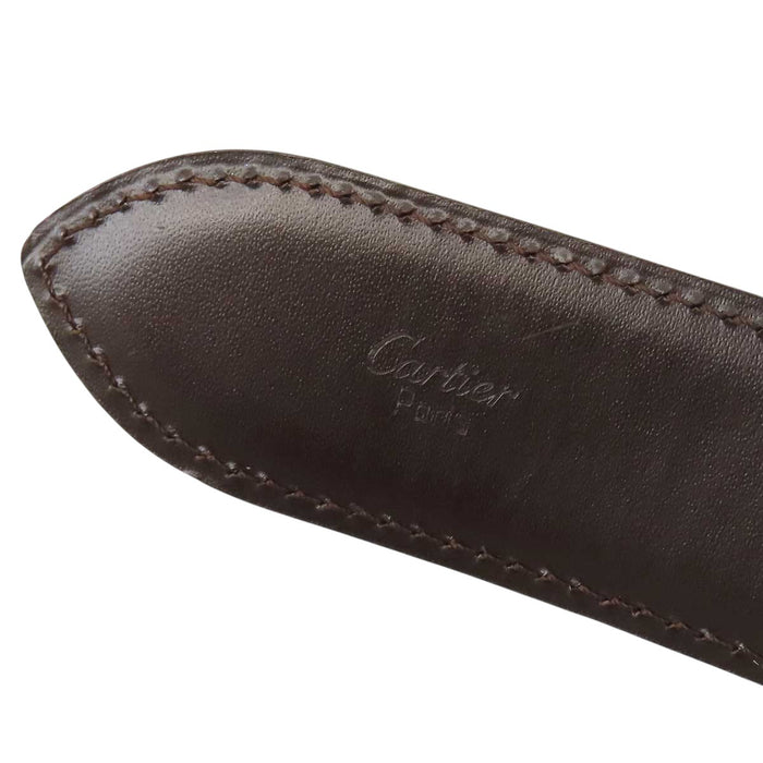 CARTIER 
リバーシブル レザー ゴールドカラー金具 
パンテール ドゥ カルティエ ベルト