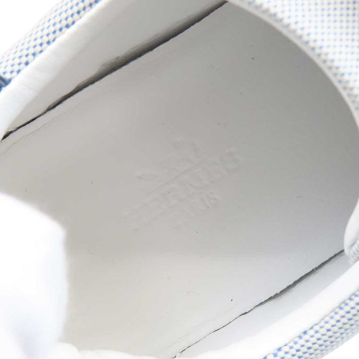 HERMES 
Day ケリーバックル キャンバス レザー 
デイ スニーカー