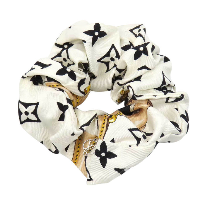 LOUIS VUITTON 
ロゴ チャーム 
モノグラム コンフィデンシャル シュシュ