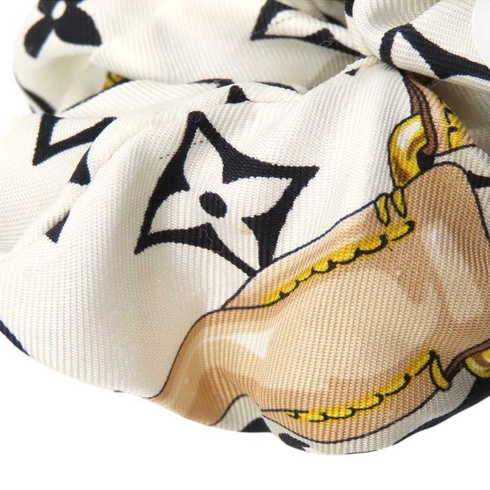 LOUIS VUITTON 
ロゴ チャーム 
モノグラム コンフィデンシャル シュシュ