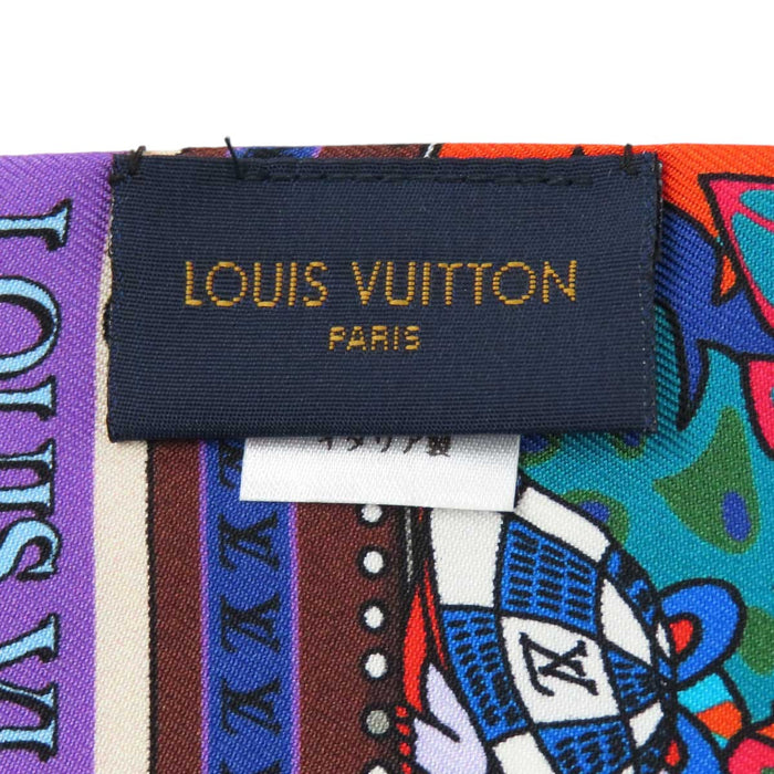 LOUIS VUITTON 
LV ロゴ 動物 
バンドー ワンダーランド スカーフ