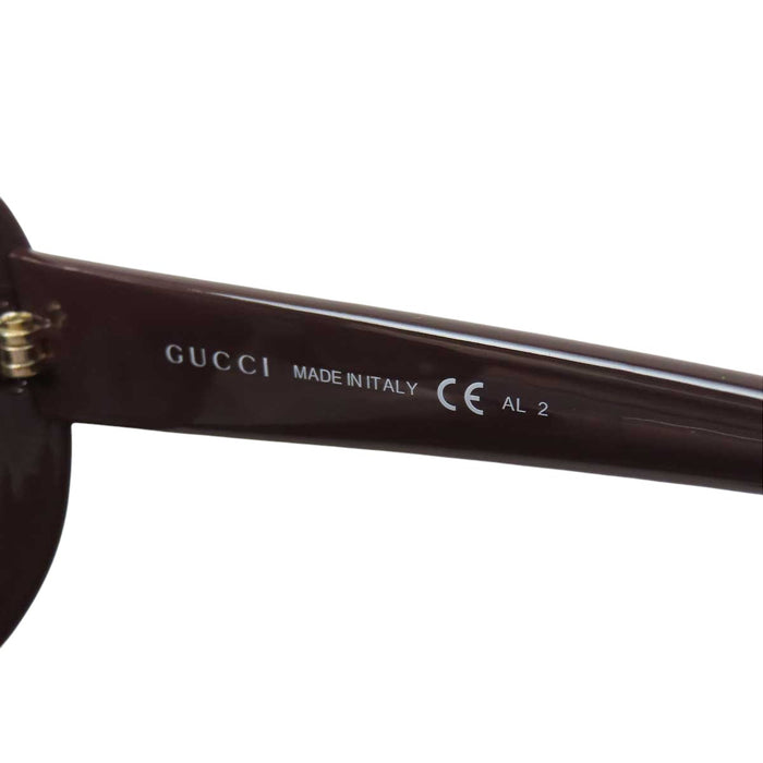 GUCCI 
ロゴ ゴールドカラーメタル 
インターロッキングG サングラス