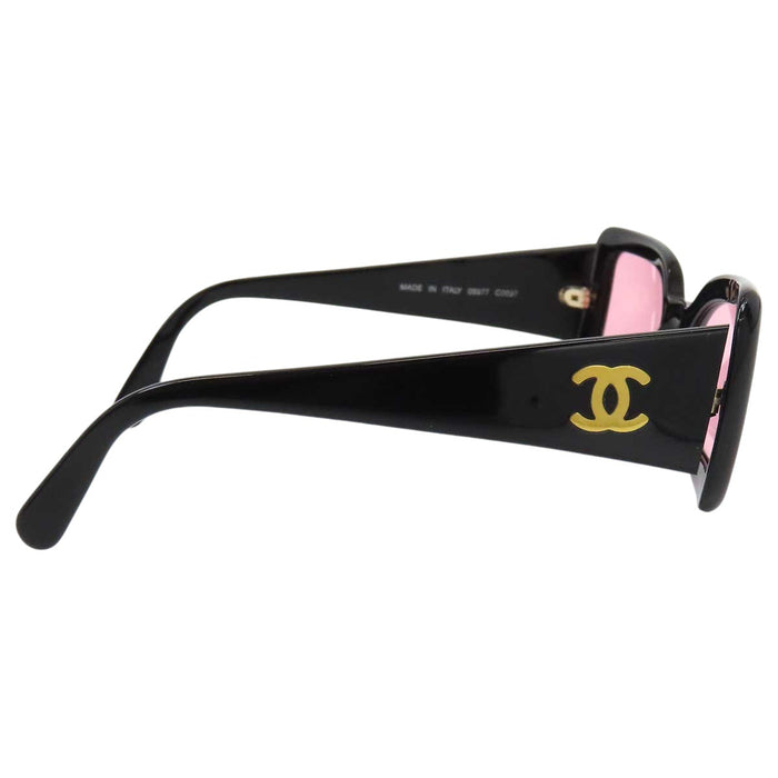 CHANEL 
COCO CC ロゴ ゴールドカラーメタル アイウェア カラーレンズ 
ココマーク サングラス