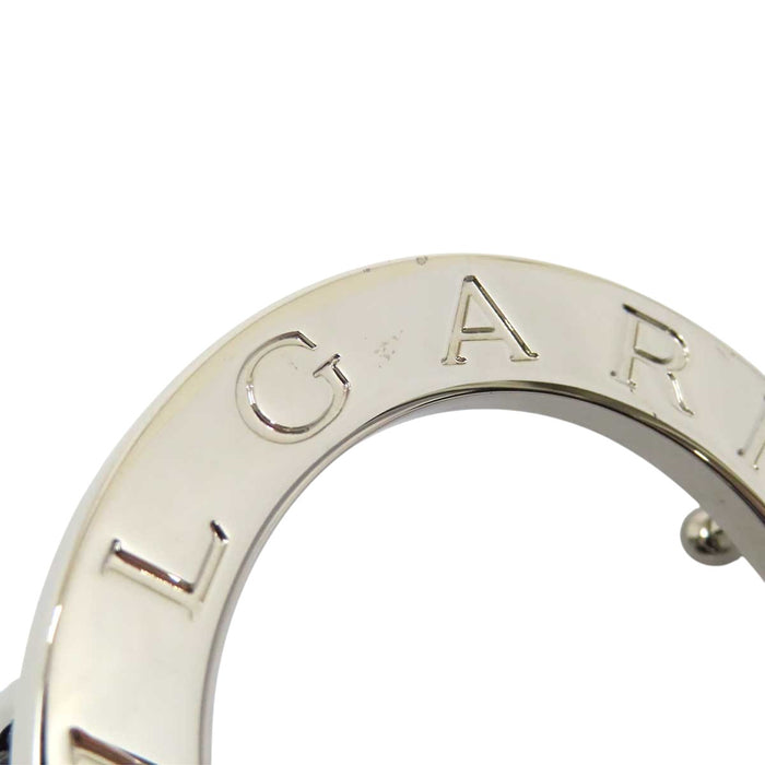 BVLGARI 
サークルロゴ レザー シルバーカラー金具 
ブルガリブルガリ ベルト