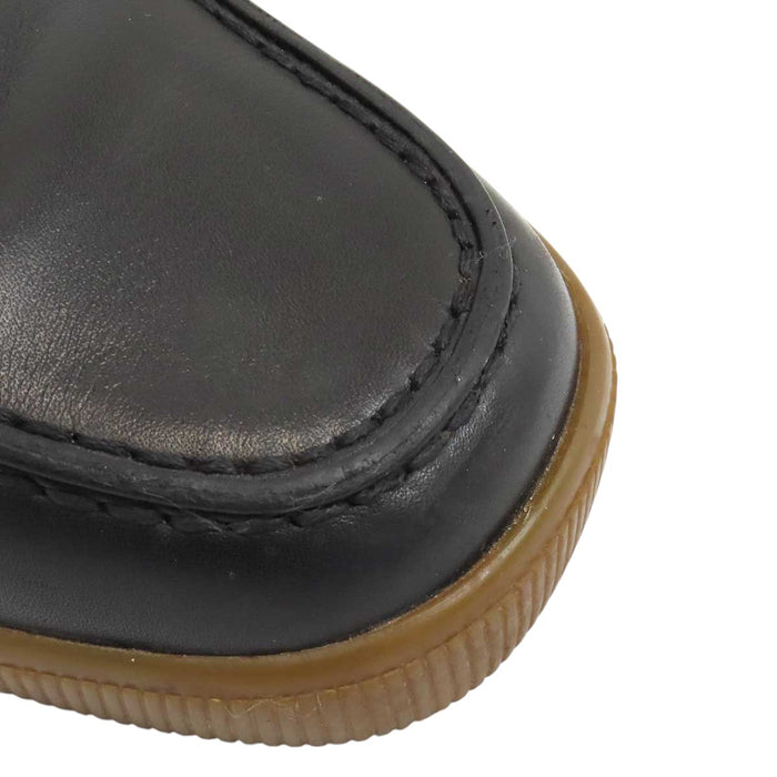GUCCI 
レザー 
ホースビット ラバーソール ローファー