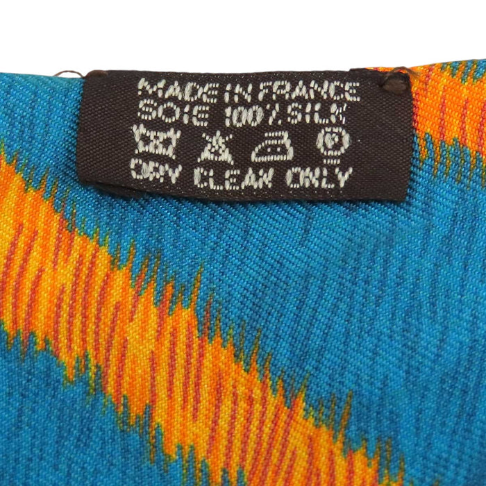 HERMES 
シルク レオパード柄 
ツイリー 野生とカモフラージュ PELAGES ET CAMOUFLAGE