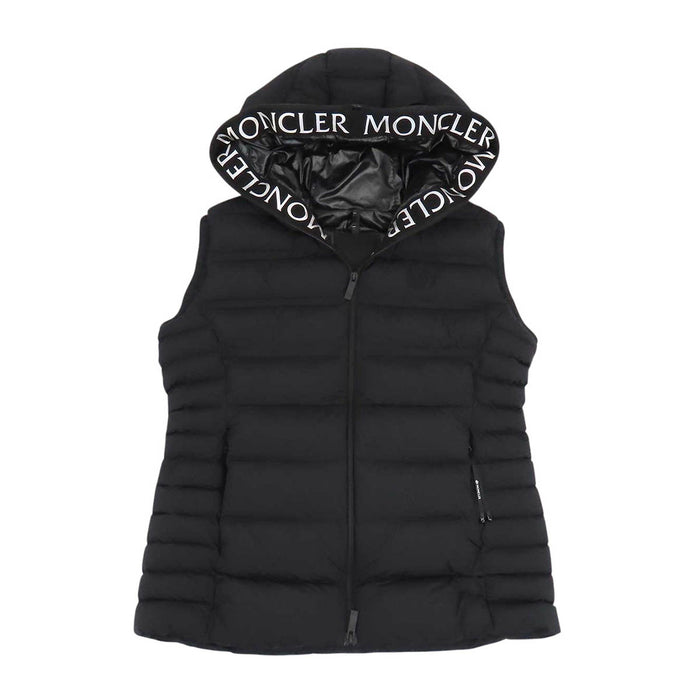 MONCLER 
ワッペン フード ナイロン ダブルジップ 2024年製 
ALITERSE GILET ダウンベスト