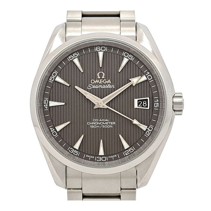OMEGA 
Seamaster Aqua Terra 
Avec boîte et carte de garantie