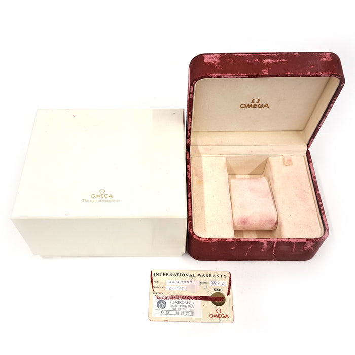 OMEGA 
Seamaster Professional 300 révisée 
avec boîte et papiers