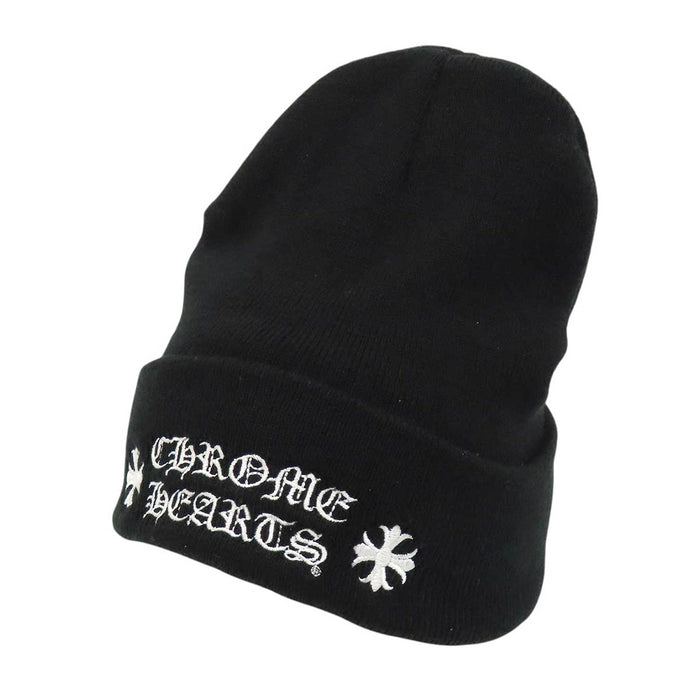 CHROME HEARTS 
CH アクリル 刺繍 
CHプラス ロゴ エンブロイダリー ニットキャップ