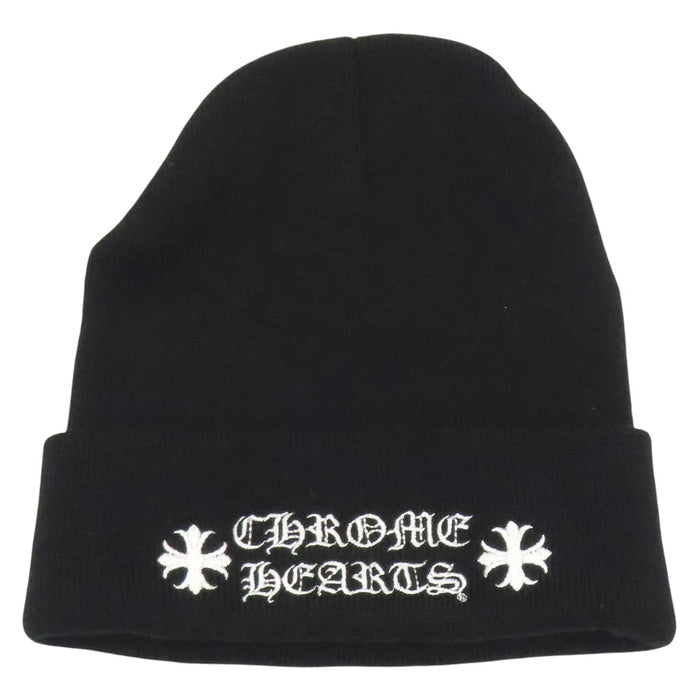 CHROME HEARTS 
CH アクリル 刺繍 
CHプラス ロゴ エンブロイダリー ニットキャップ