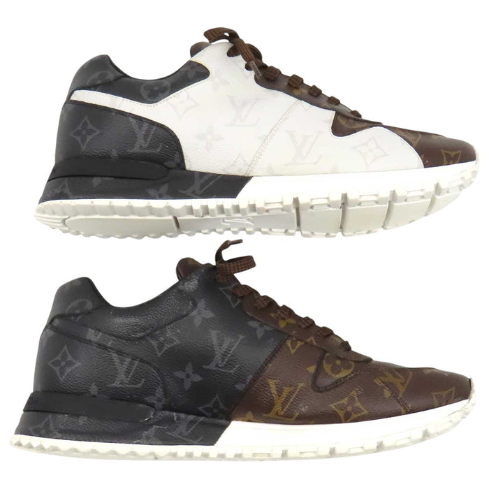 LOUIS VUITTON 
LV レザー レースアップ 
ランアウェイ ライン スニーカー