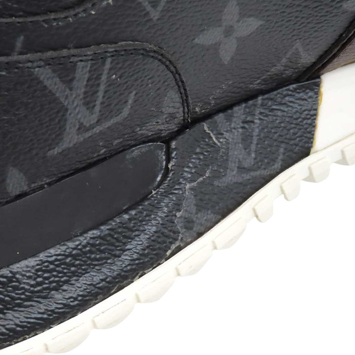 LOUIS VUITTON 
LV レザー レースアップ 
ランアウェイ ライン スニーカー