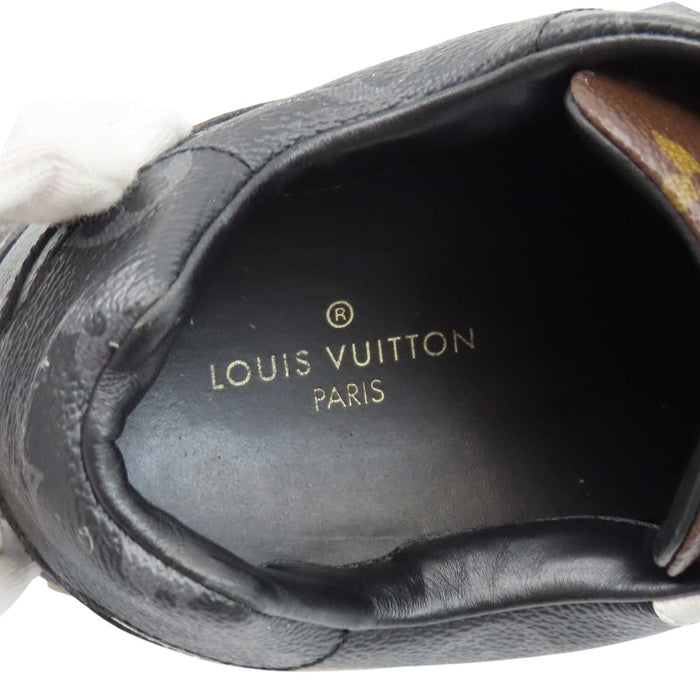 LOUIS VUITTON 
LV レザー レースアップ 
ランアウェイ ライン スニーカー